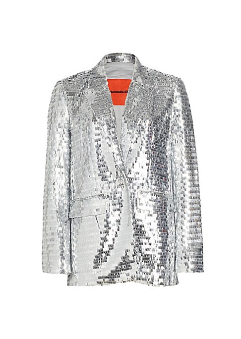 Shimmering Square Blazer