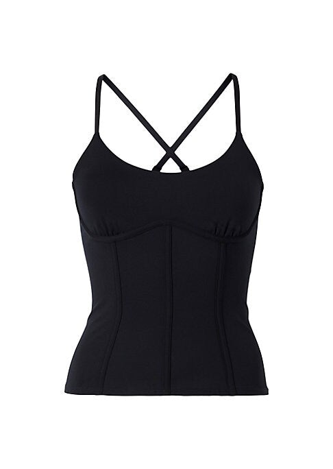 Sculpted Corset Tank Top