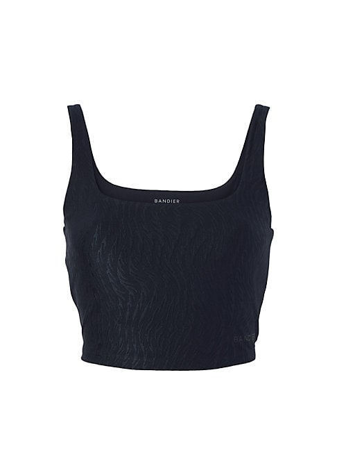 Quick-Dry Crop Bra