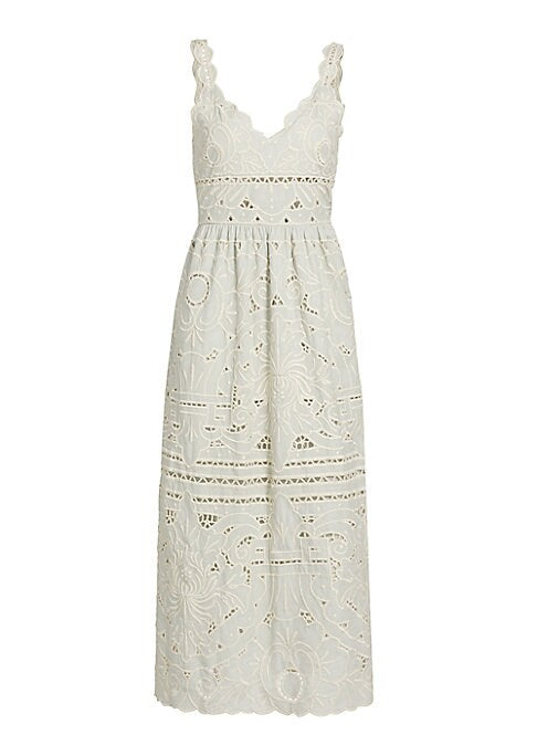 Elegant Embroidered Maxi Dress