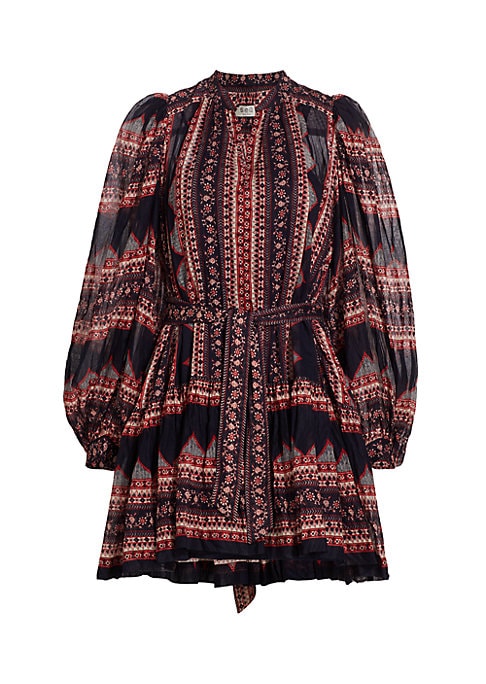 Geometric Breeze Minidress