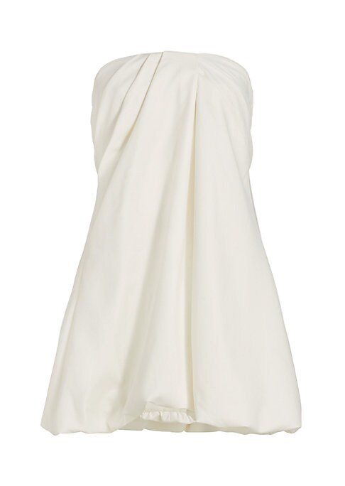 Draped Bubble Minidress