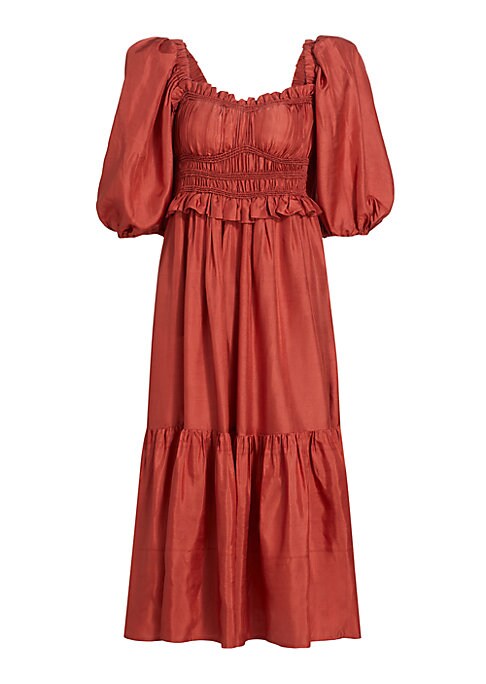 Silk Puff Midi Delight