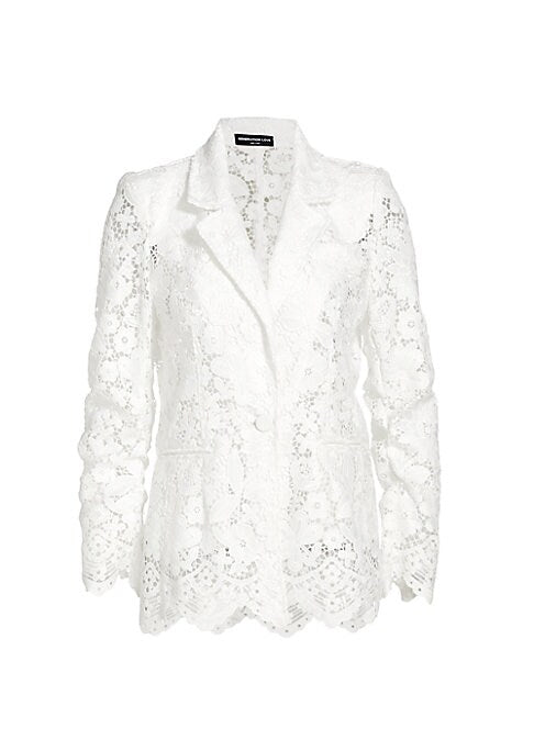 Lace Elegance Blazer