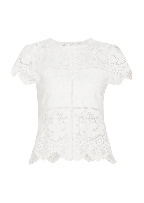 Lace Trim Top