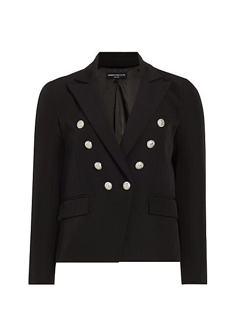Chic Double-Breasted Blazer