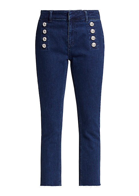 Frayed Chic Denim Pants