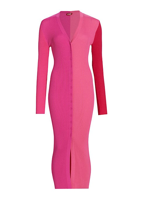 Colorblock Body-Con Dress