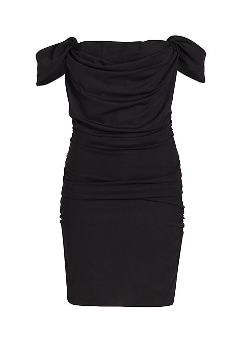 Ruching Elegance Cocktail Dress