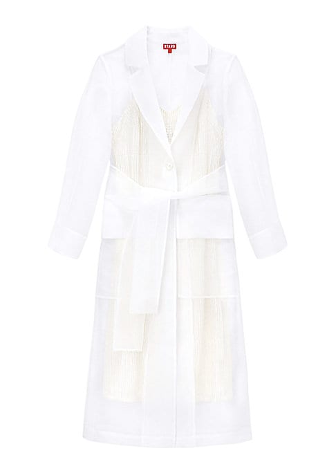 Chic Sheer Wrap Dress