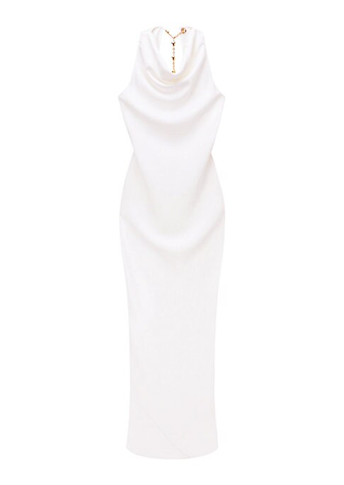 Sleek Cowl Open Dress