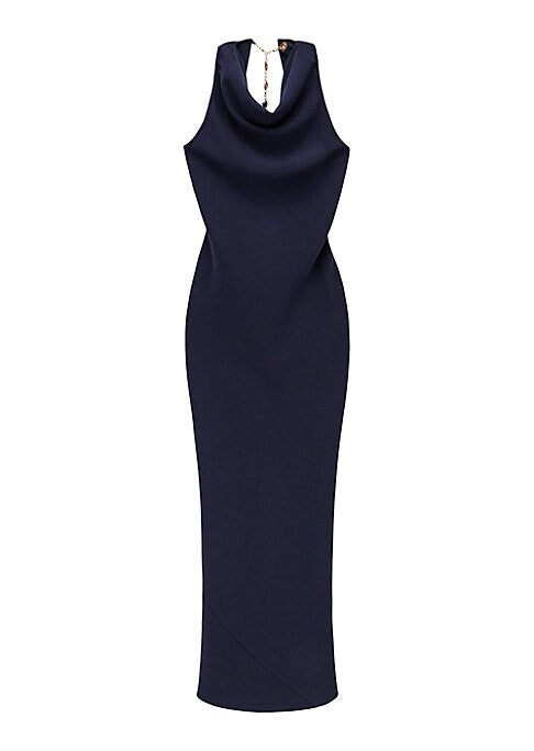 Elegant Backless Maxi Dress