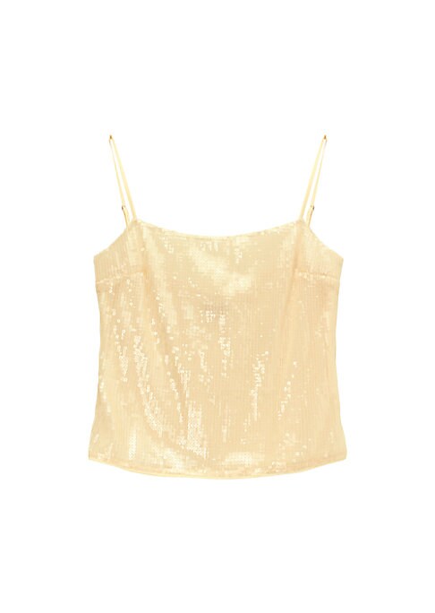 Glistening Sequin Tank Top