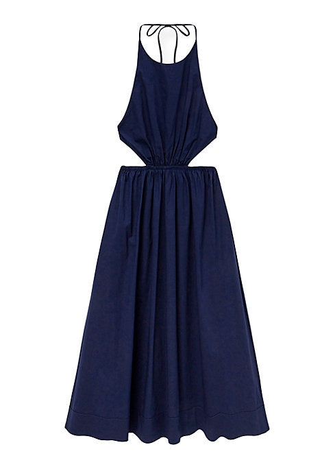 Chic Cut-Out Midi Dress