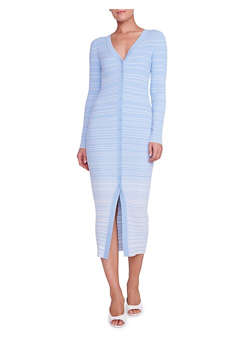 Vibrant Stripe Sweaterdress