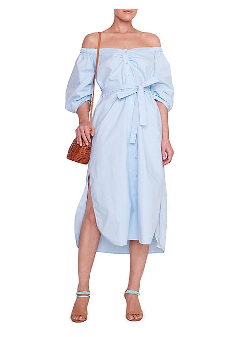 Puffed Sleeve Chic Dress