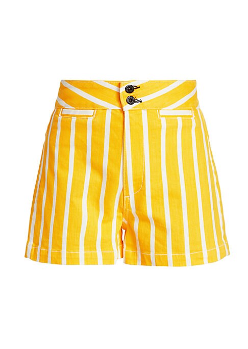 Cheerful Stripe High-Rise Shorts