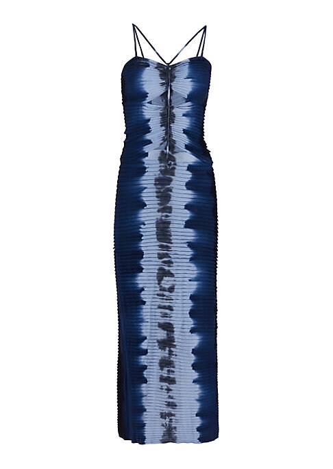 Chic Tie-Dye Maxi Dress