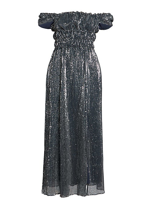 Sparkling Off-Shoulder Dress