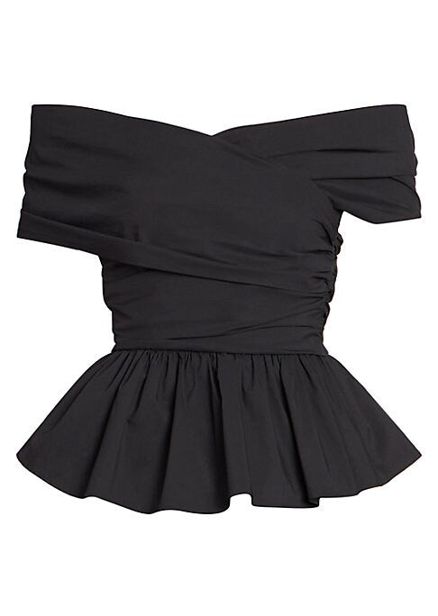 Chic Peplum Elegance Top