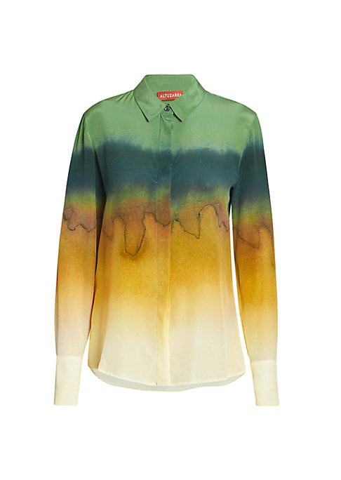 Silk Ombre Elegance Shirt