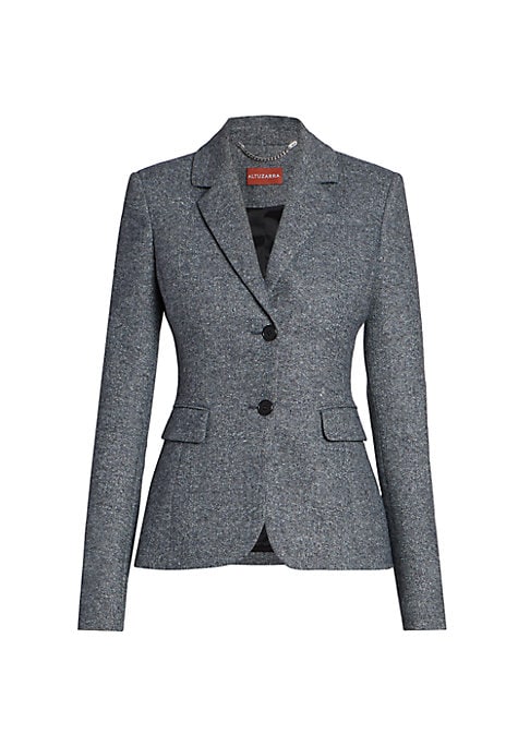 Elegant Wool-Blend Jacket