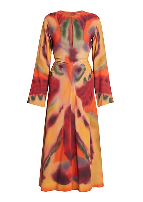 Keyhole A-Line Dress