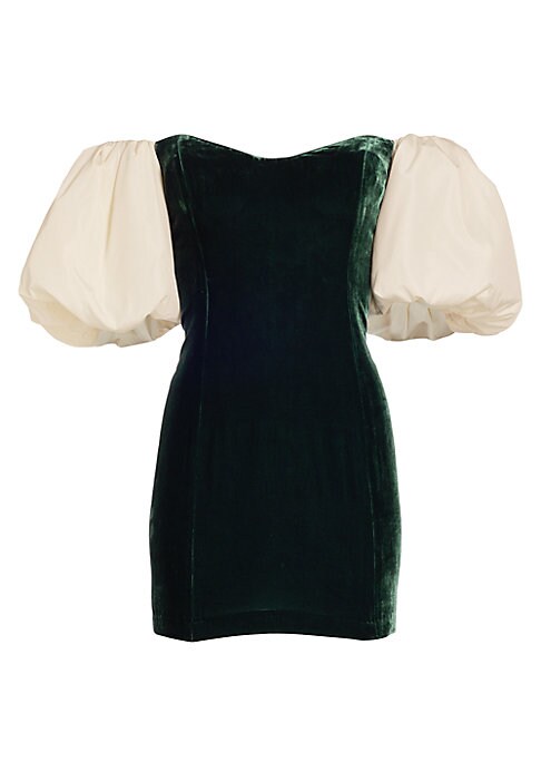 Velvet Charm Minidress