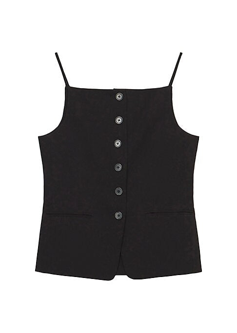 Chic Button Tank Top