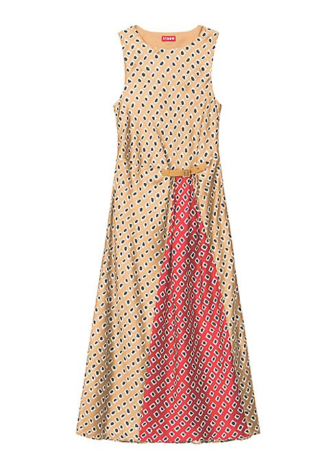 Geometric A-Line Dress