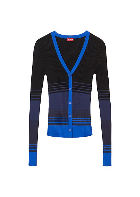 Layered Stripes Cardigan