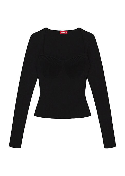 Sculpted Sleeve Top