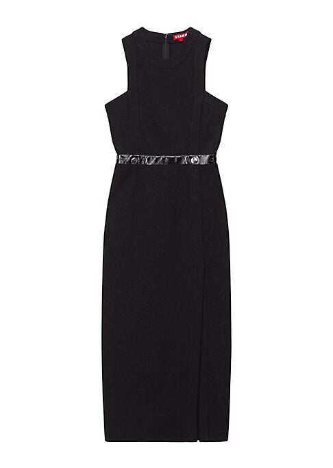 Chic Slit Midi Dress