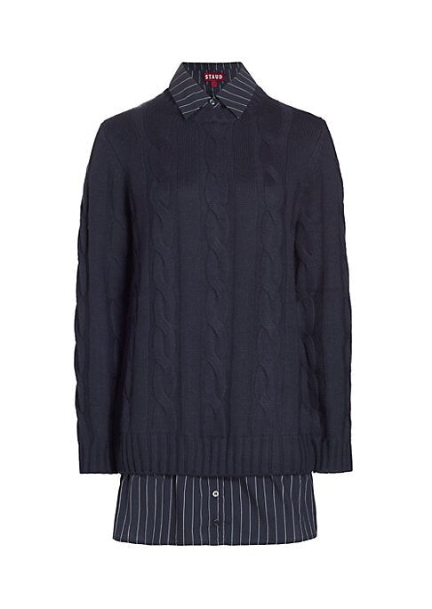 Cozy Knit Layered Dress
