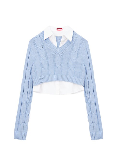 Chic Layered Knit Sweater