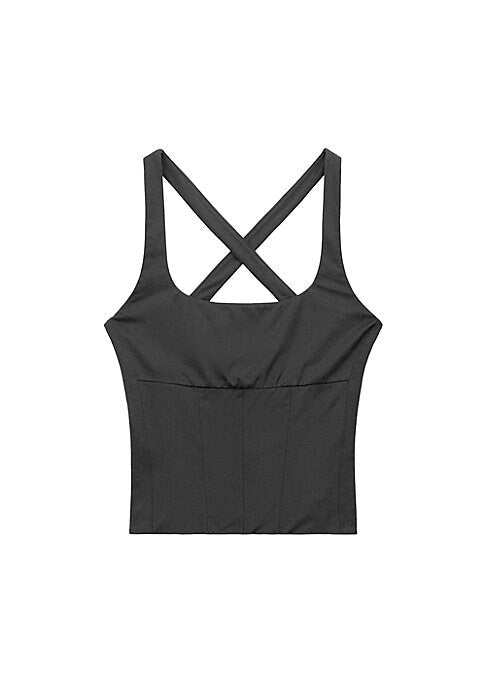 Stylish Cross-Back Sport Tank