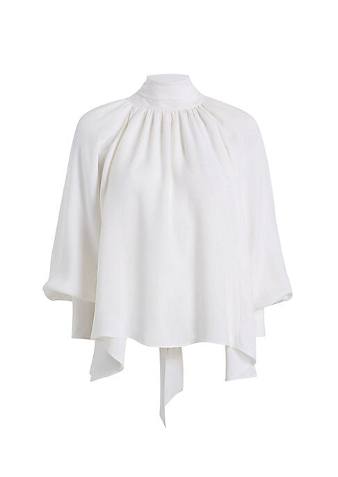 Chic Bow-Detail Top