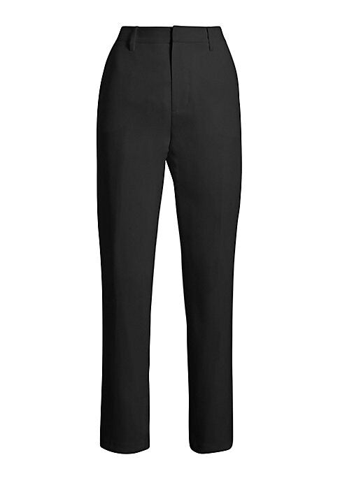 Silk Cropped Trousers