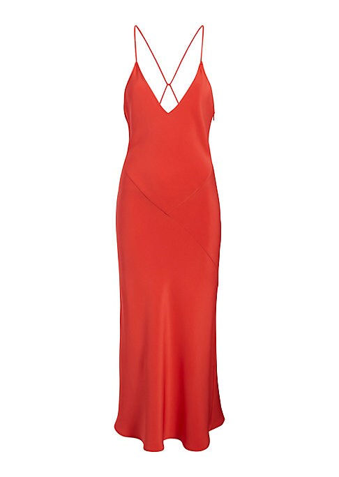 Silk Curves Slip Dress