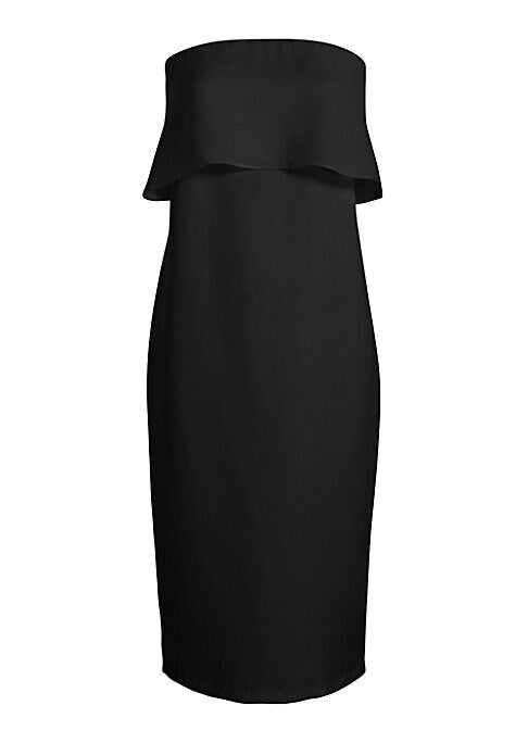 Chic Silk Cape Dress