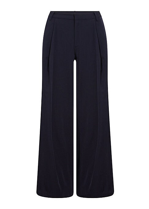 Chic Wool Boyfriend Trousers