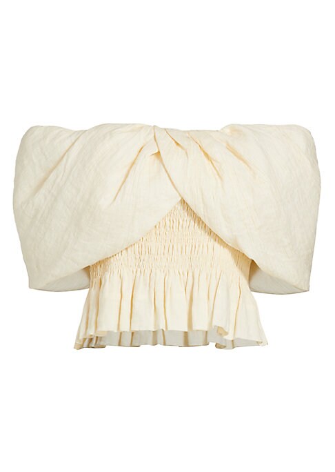 Draped Off-Shoulder Top