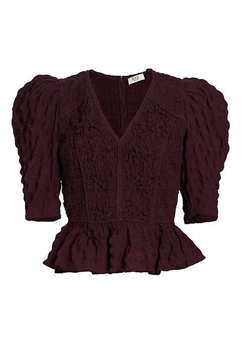 Smocked Peplum Bliss