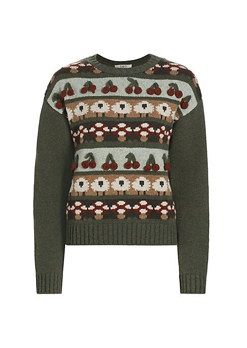 Vintage Knit Charm Sweater