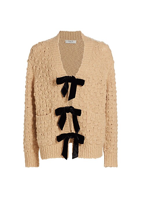 Popcorn Textured Cardigan