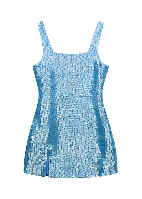 Beaded Elegance Minidress