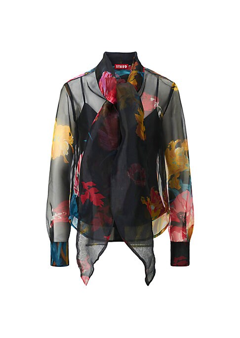 Floral Sheer Elegance Top