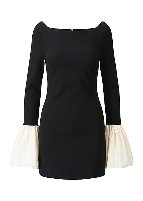 Chic Bell-Sleeve Mini Dress