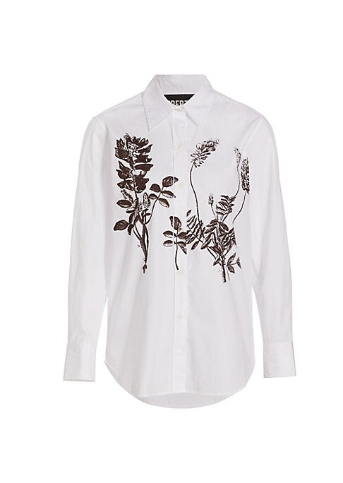 Floral Print Cotton Shirt