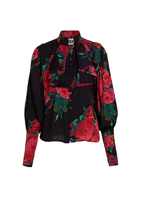 Rosy Elegance Blouse